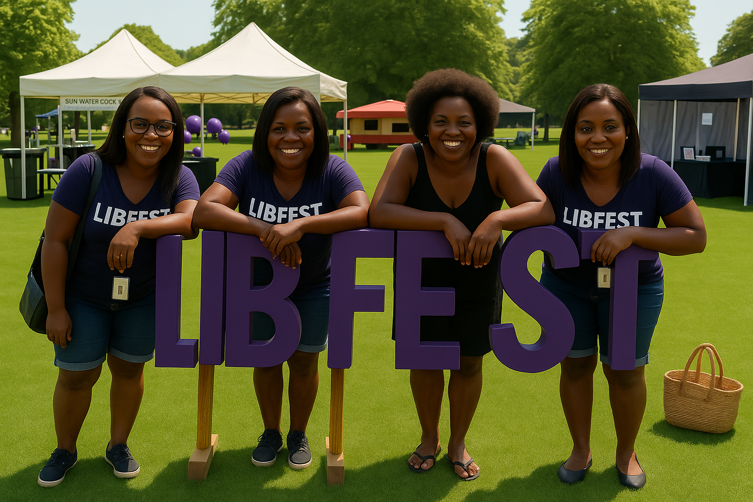 LibFest Sponsorship Group Photo